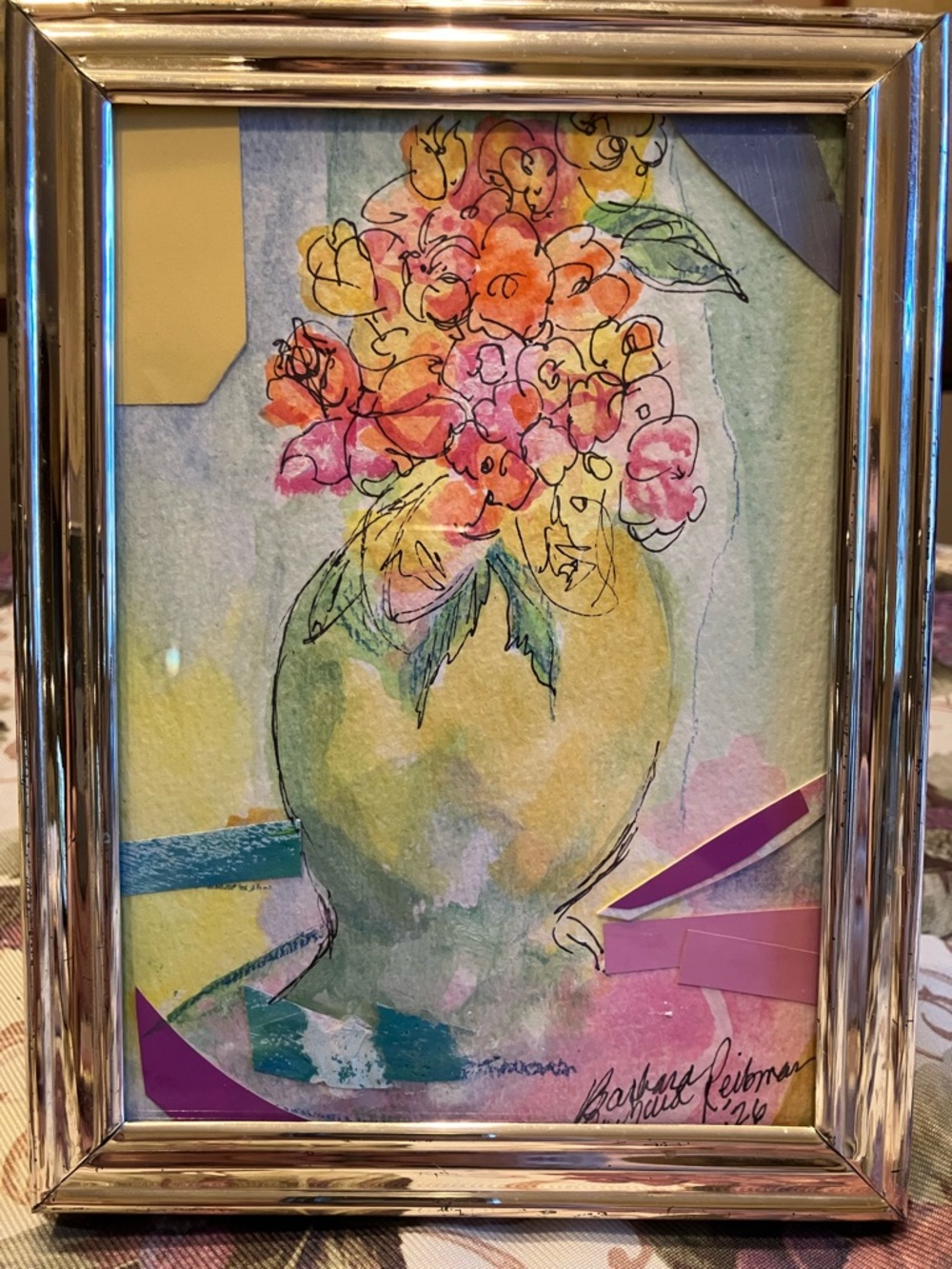 MIXED MEDIA ART 5” x 7”